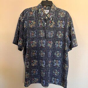 Reyn Spooner Button Down Aloha Shirt XL